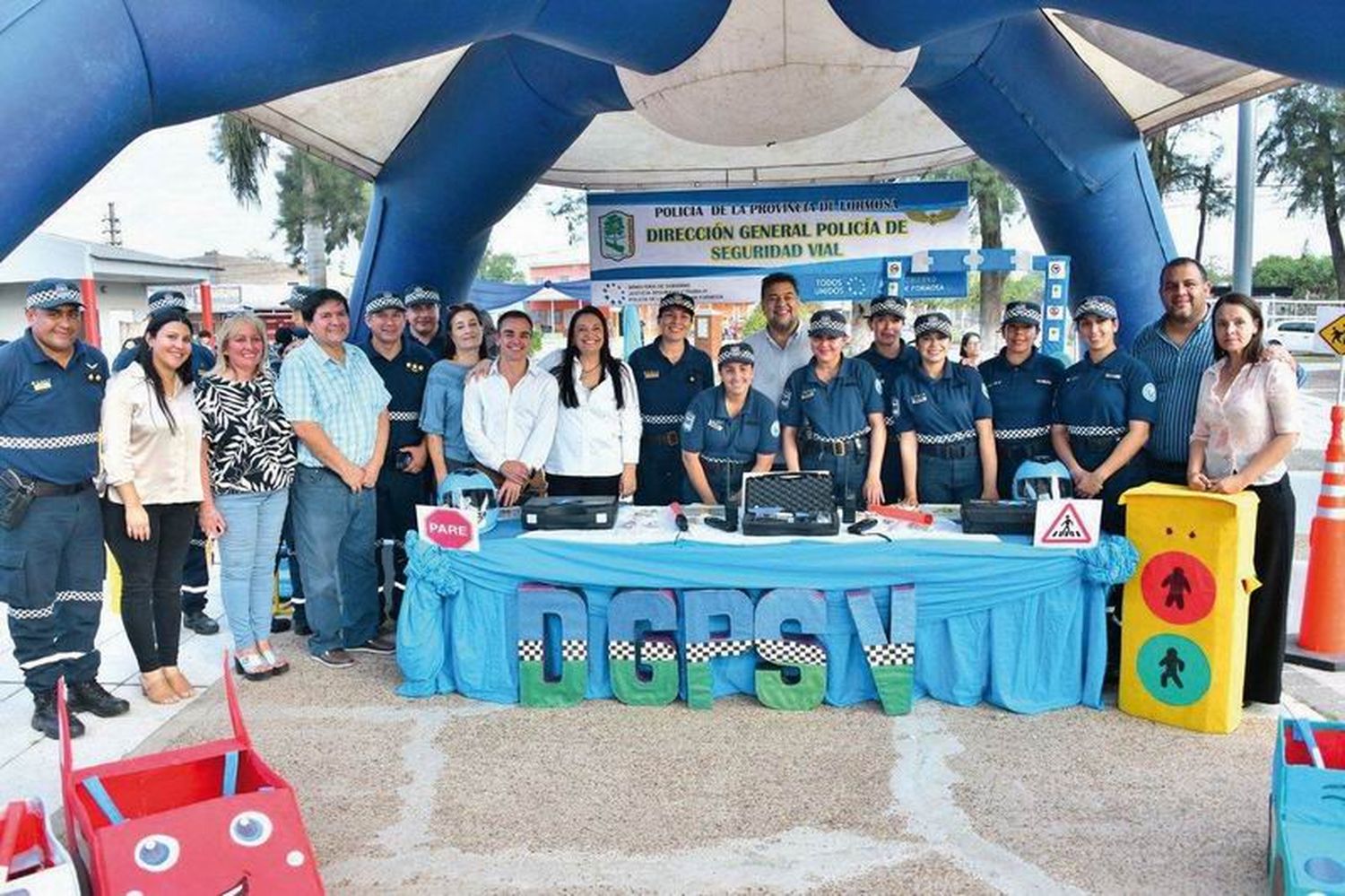 Pirané: Exitosa VIII Expo 
provincial de Seguridad Vial