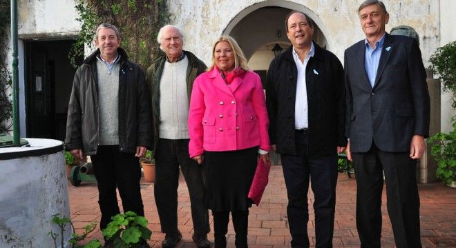 Carrió y Binner tuvieron un cruce en el acto de Unen en San Nicolás