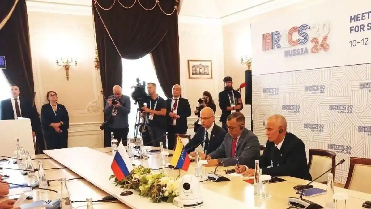 ¿AVANCE HACIA LA MEMBRESÍA? Venezuela participó en la reunión de seguridad de los BRICS+