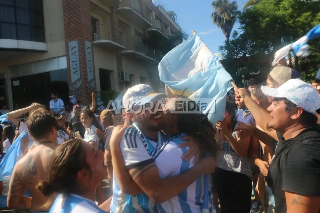 festejos argentina campeón gualeguaychú obeliscos - 2
