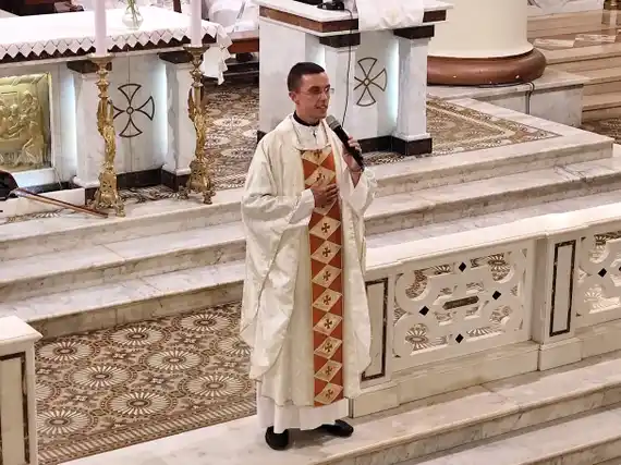 Asumió Luciano Lonardi como nuevo párroco de San Antonio