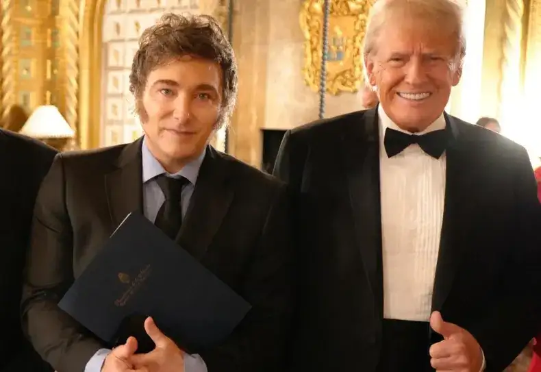 Milei será el primer presidente argentino en asistir a la ceremonia de juramento de un mandatario estadounidense.