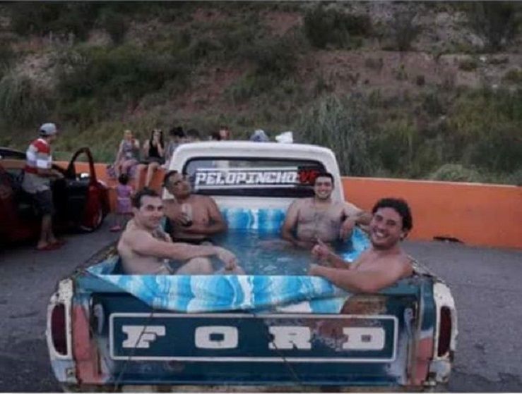 Cualquier excusa es buena para disfrutar de una tarde de pileta