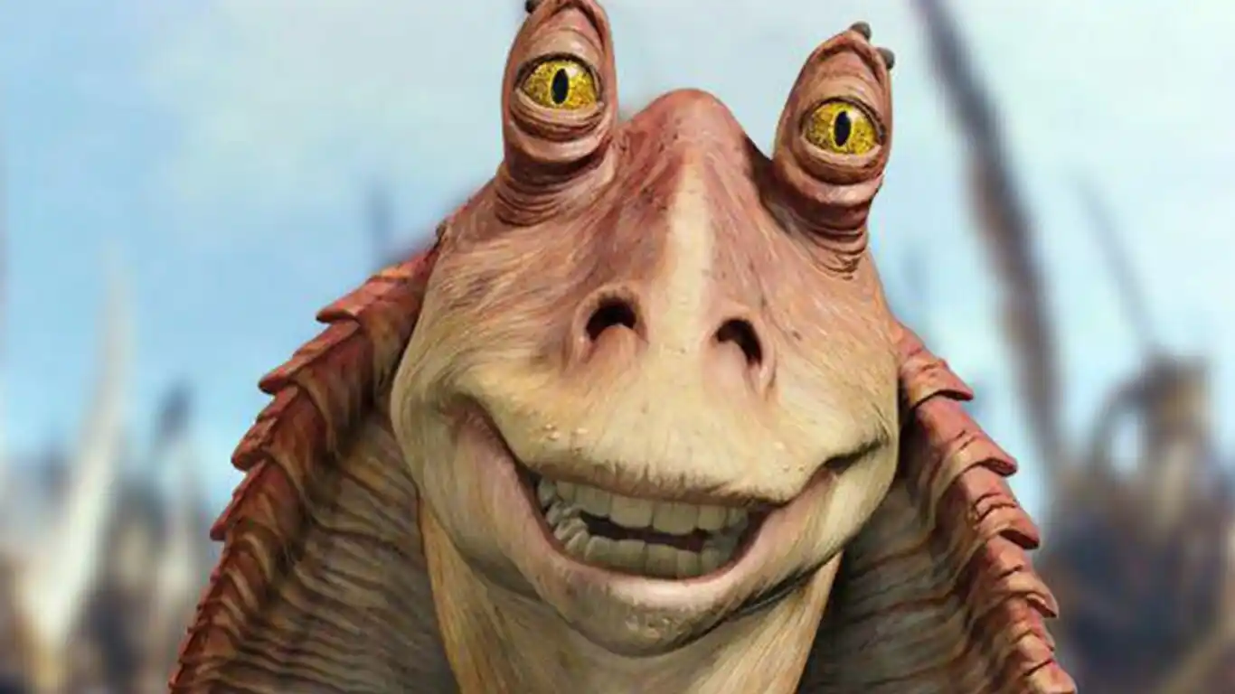 Jar Jar Binks, el personaje de "La amenaza fantasma" que todos amaron odiar.