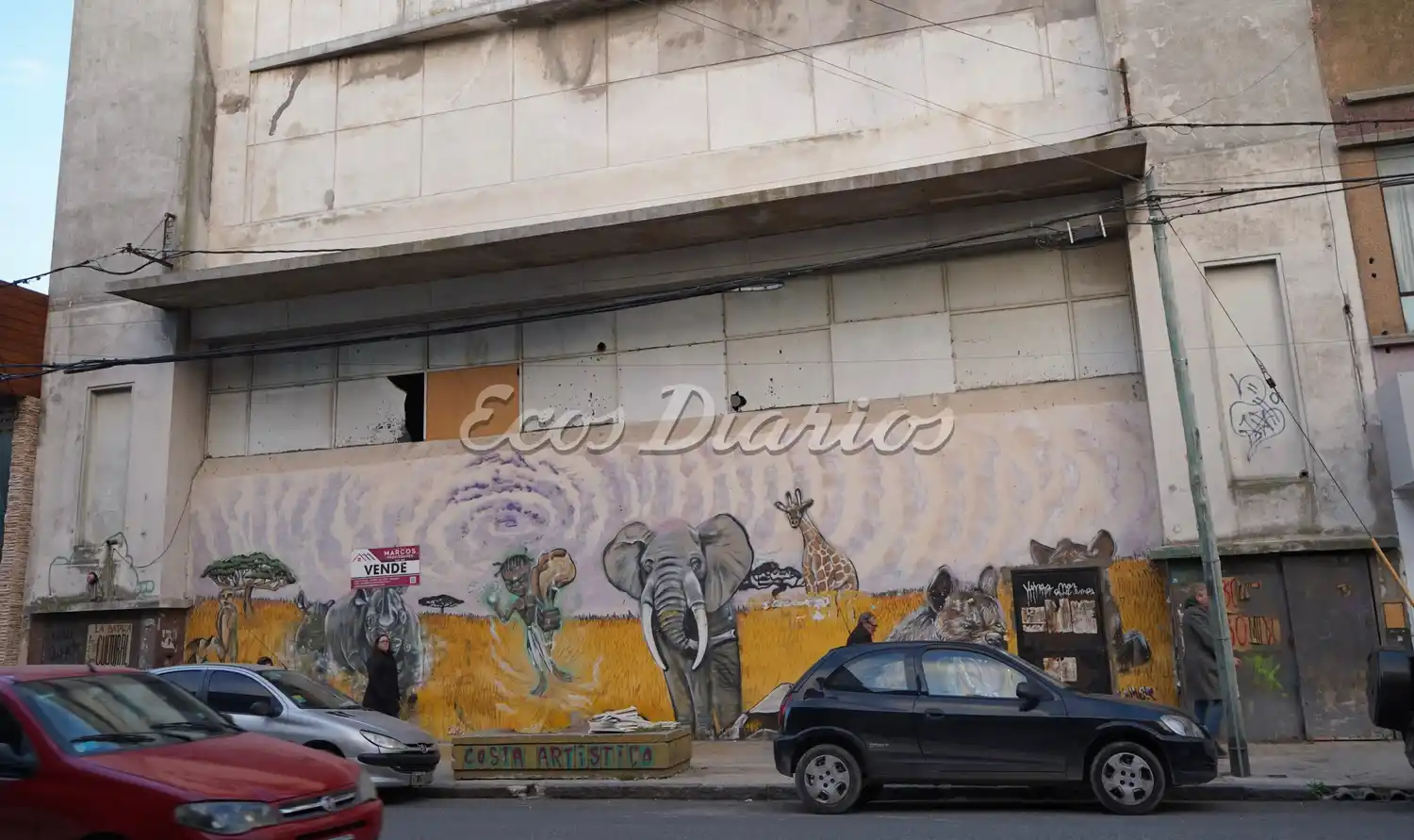 Frente del cine