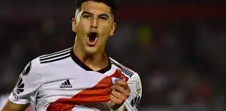 Se fracturó el mediocampista de River Exequiel Palacios