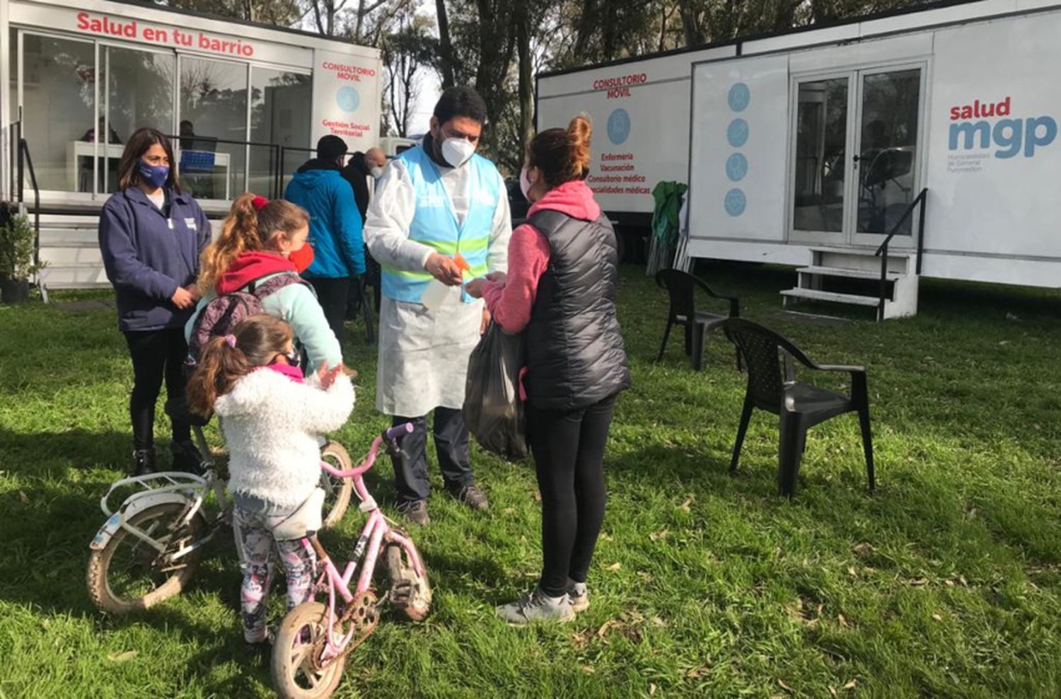 El dispositivo Salud en tu barrio se trasladó a López de Gomara