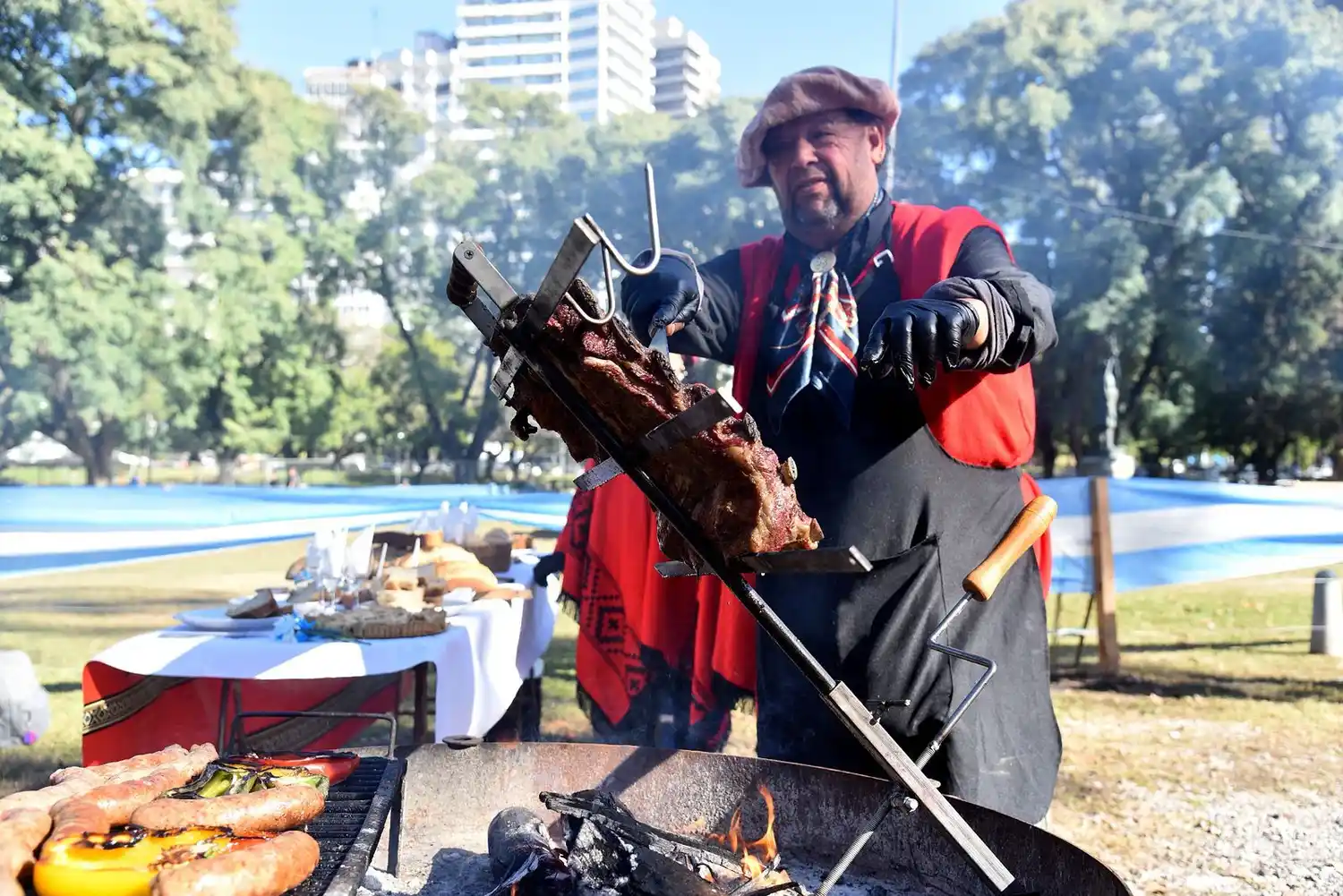 acto bandera rosario - 2