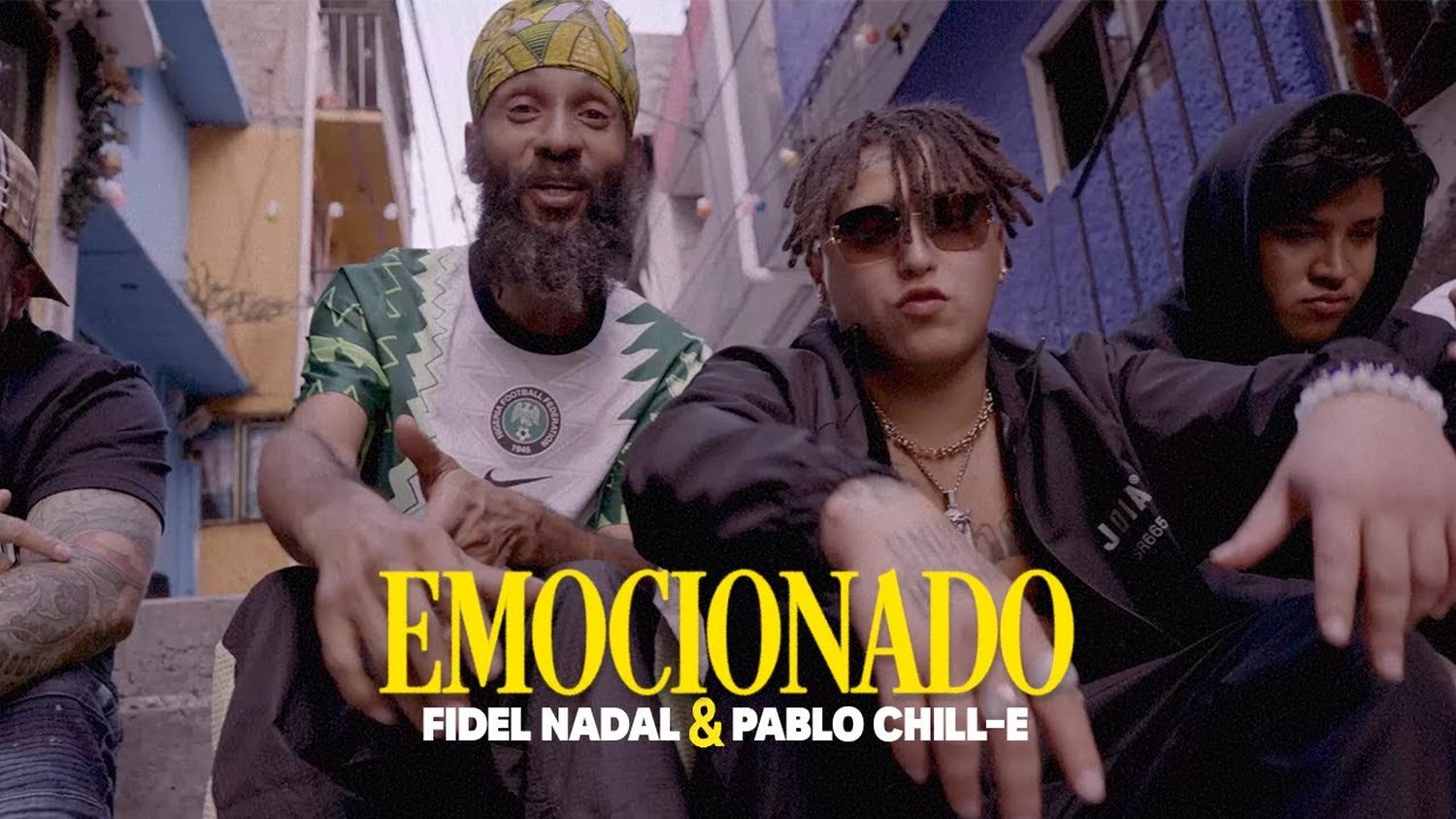 Fidel Nadal comparte su emoción con el rapero Pablo Chill-e