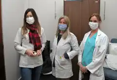 Los "ángeles" del Hospital Santamarina que ayudan a hacer más amable la vida cuando el dolor es inevitable