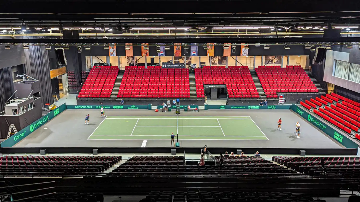 MartiniPlaza, el hermoso estadio donde jugará Argentina ante Países Bajos por la Copa Davis