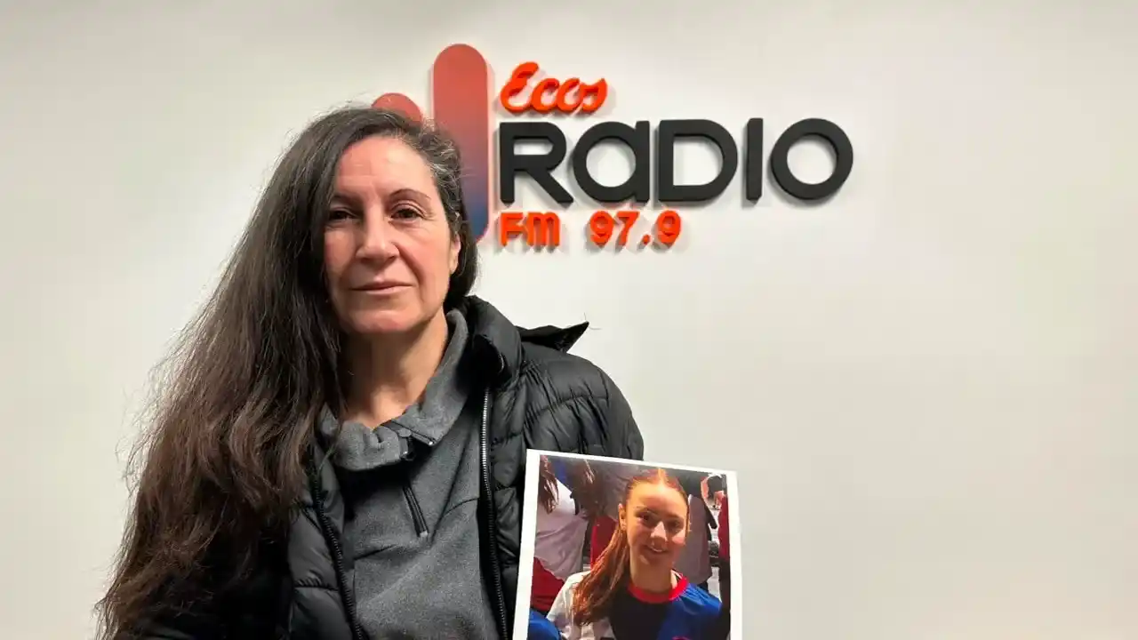 Andrea Rondanina, mamá de Anita