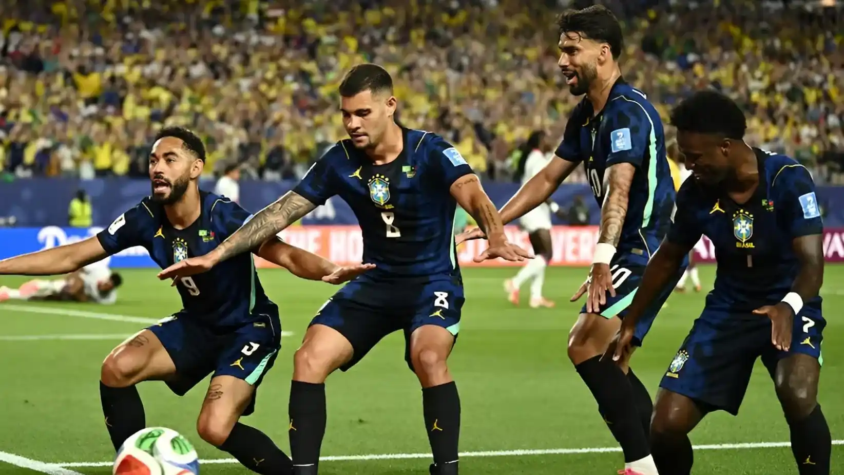 Brasil logró su primera victoria en el Mundial al imponerse con tranquilidad por 3-0 sobre Haití en Filadelfia. La Verdeamarela es líder del Grupo C. Foto: Reuters