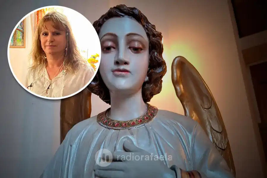 María Inés Adorni - Artista plástica y restauradora rafaelina | Restauró la Virgen del Paraje de Fronterita