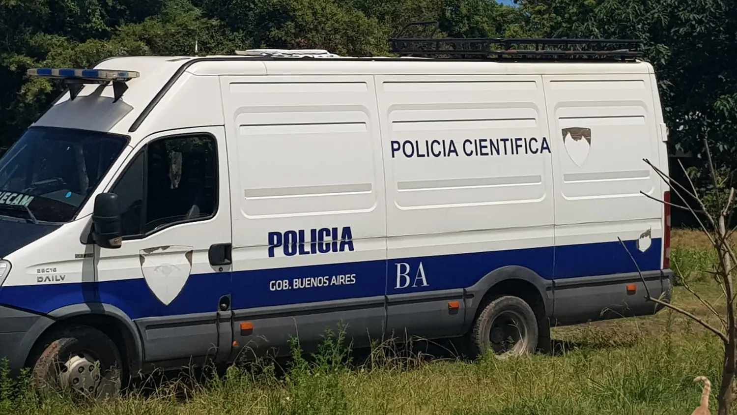 Policía Científica practicó pericias en el lugar.