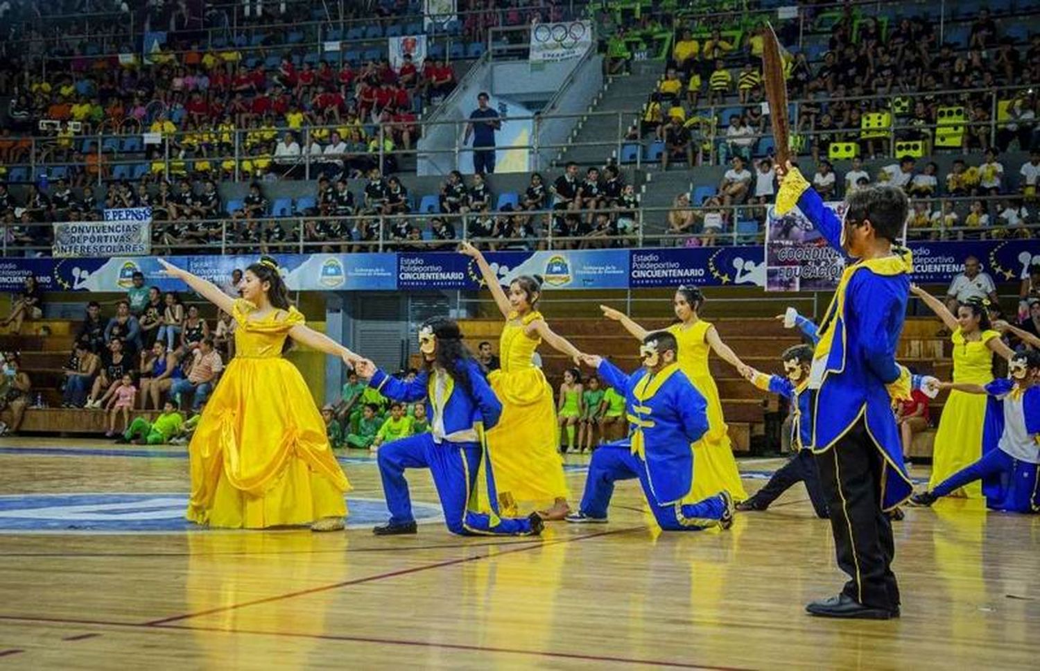 La gala gimnastica fue un broche 
de oro para el deporte educativo