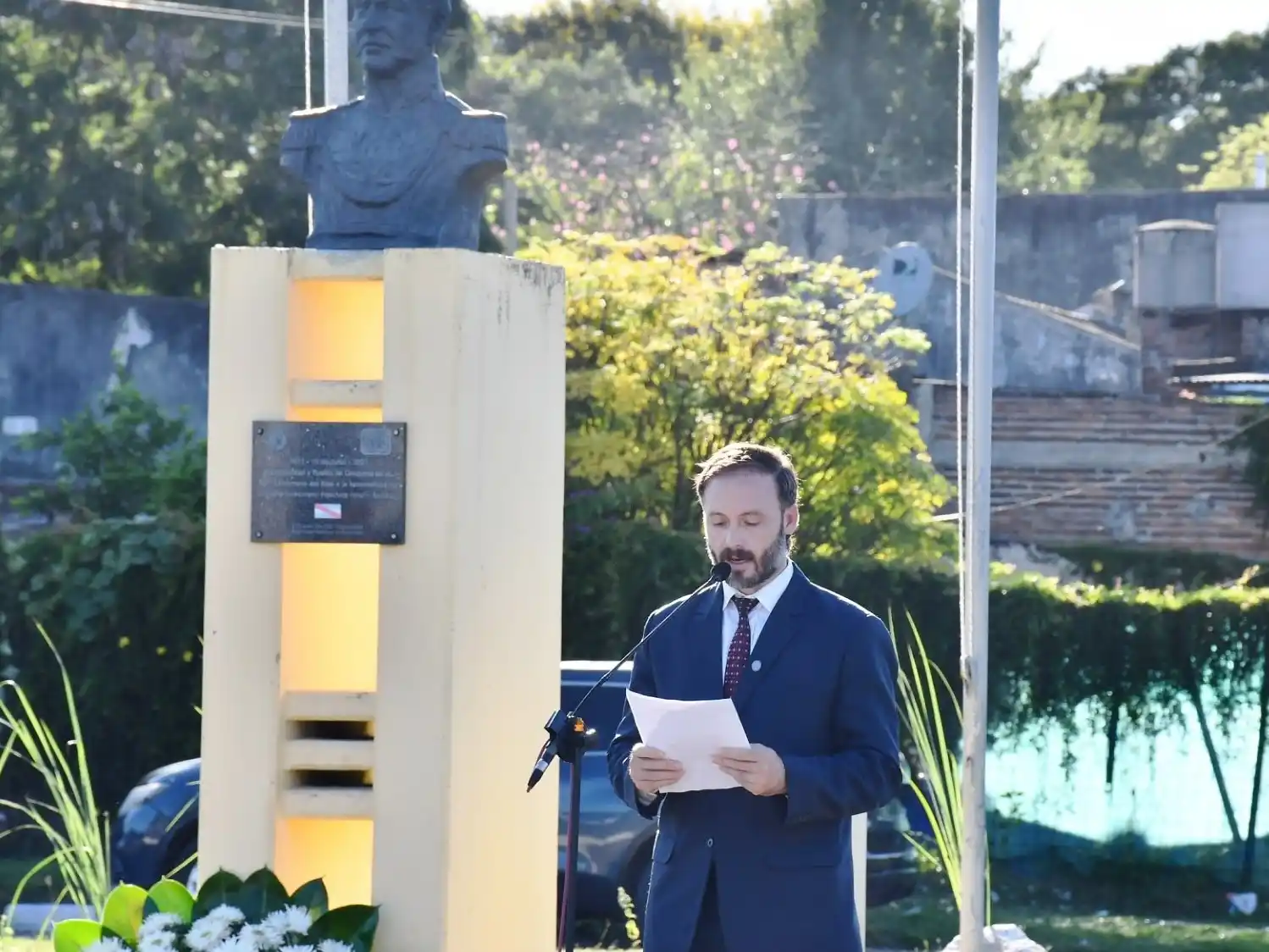 Se realizó el acto por el 240 aniversario del natalicio del General Francisco Ramírez