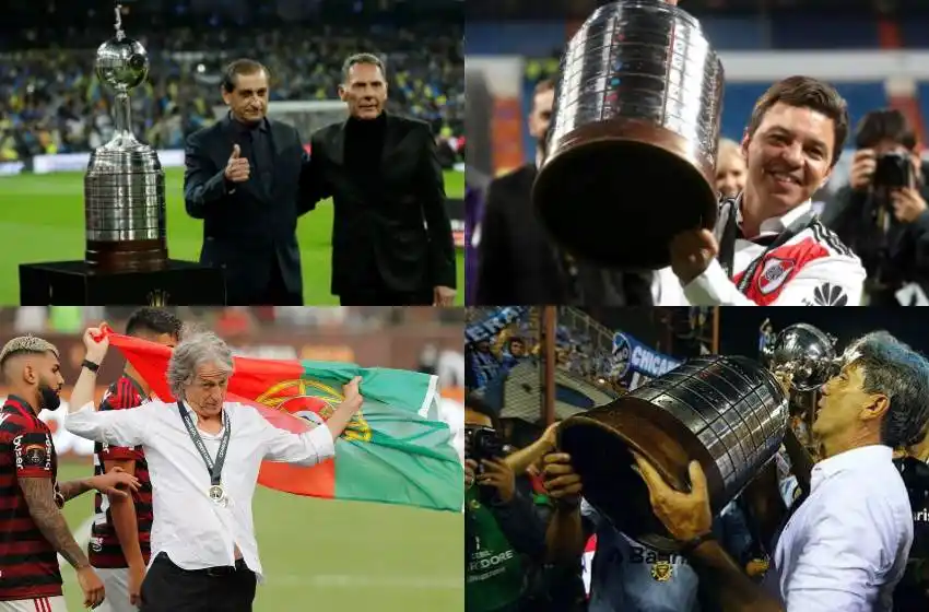 Con Russo en Boca, serán 5 los DT campeones de Libertadores que participarán de la edición 2020