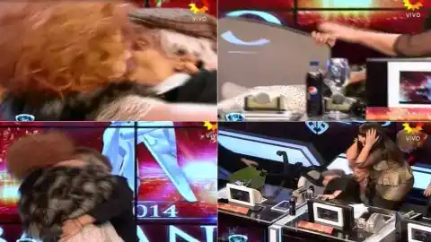 El blooper de Anita Martínez y Nacha Guevara