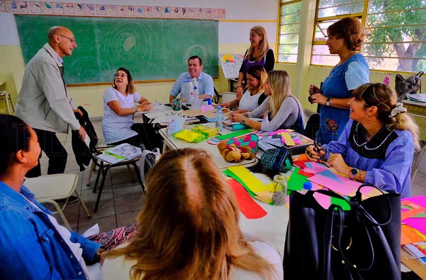 El Municipio trabaja en las escuelas "para llegar de buena manera al inicio de clases"