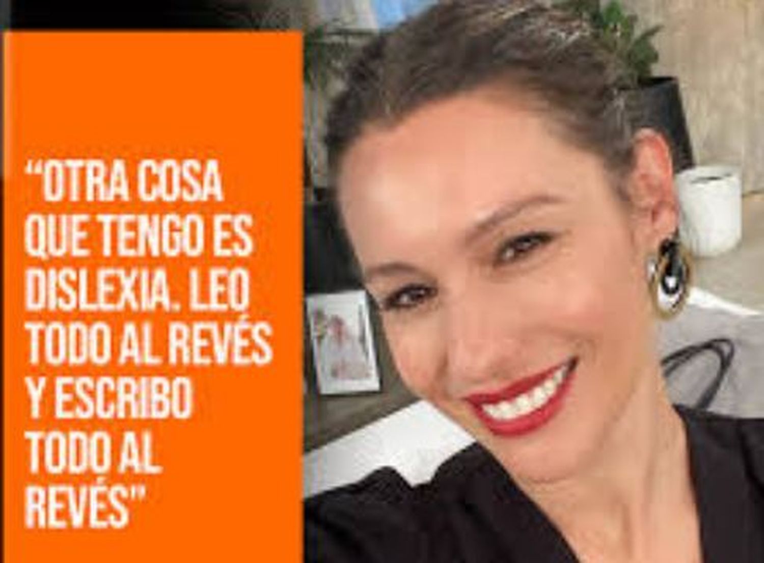 El día que Pampita en diálogo con Gabriel Rolón, contó en su programa que tiene dislexia