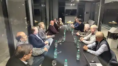 “Entre Ríos 2050” expresó al gobernador la importancia de “sostener el rumbo y apalancar el desarrollo con obras estratégicas"