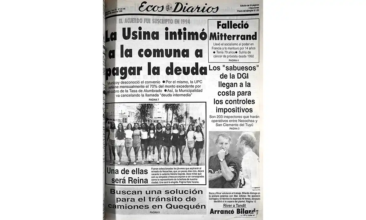 Viernes 9 de enero de 1996