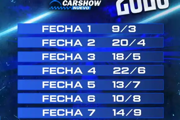 El CAR SHOW confirmó su calendario 2025