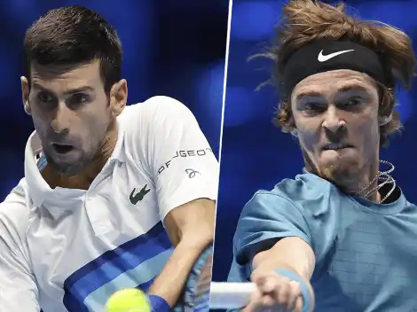 Djokovic se las caras con Rublev por ATP World Tour Finals