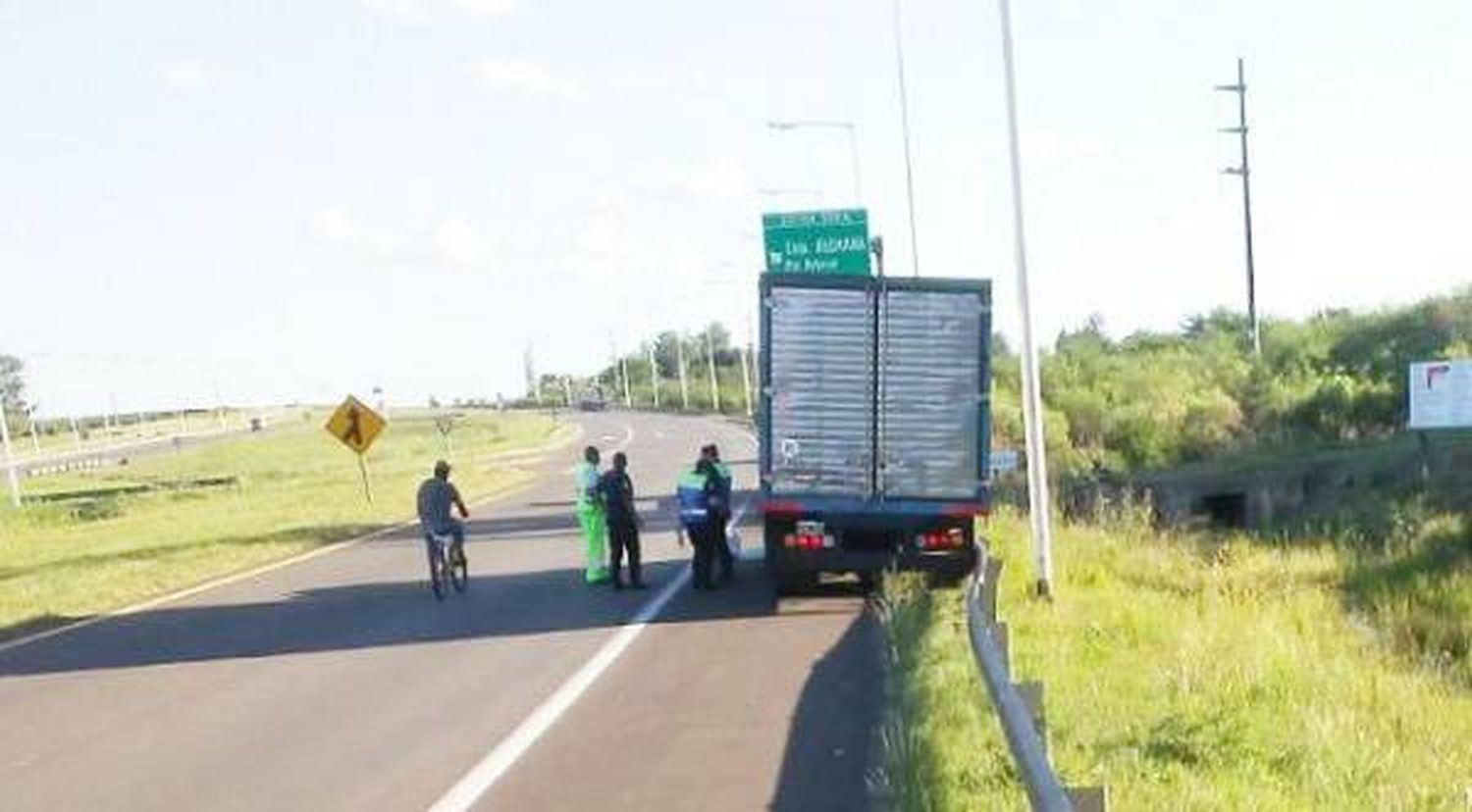 Se descompensó y falleció en el interior de un camión