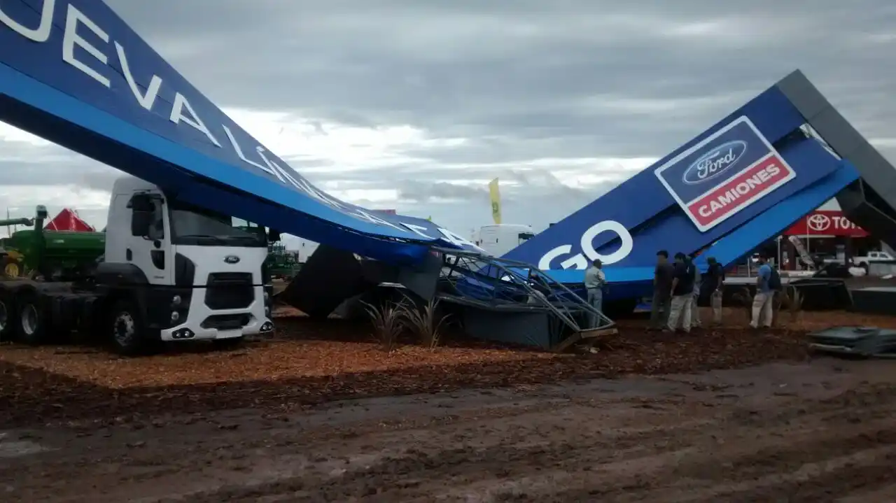 El temporal de viento y lluvia afectó a casi toda la zona norte de la Provincia