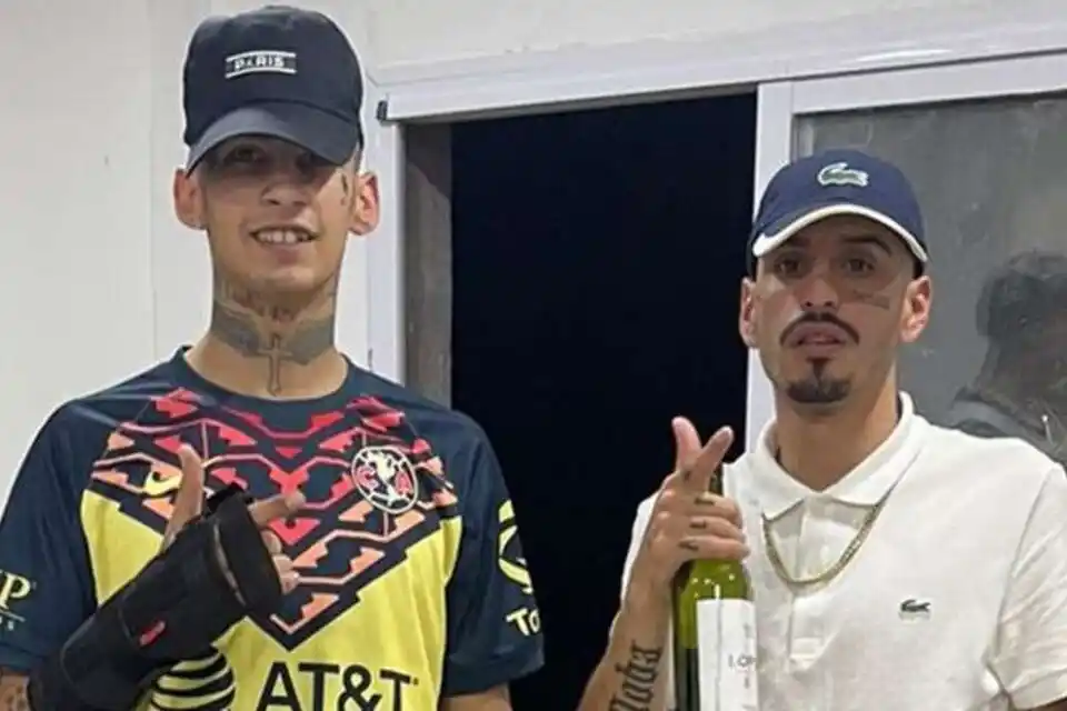 Con una foto, L-Gante blanqueó su noviazgo con Agustina Flores, la ex de su amigo El Noba