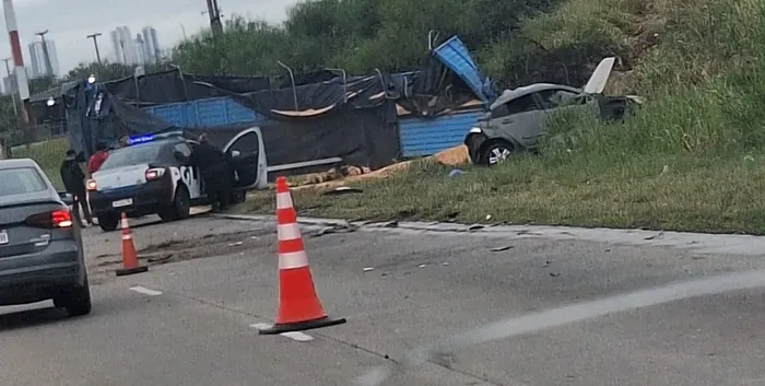 Accidente fatal en la Circunvalación Oeste de la ciudad de Santa Fe