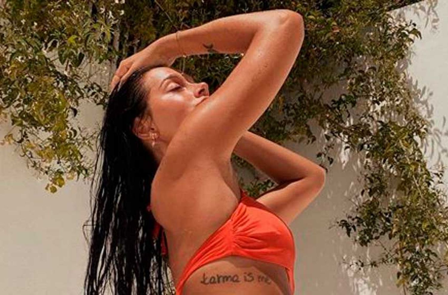 La foto sin filtros de Oriana Sabatini, luego de su video al natural