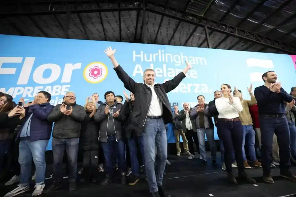 Máximo Kirchner, presidente del Partido Justicialista bonaerense