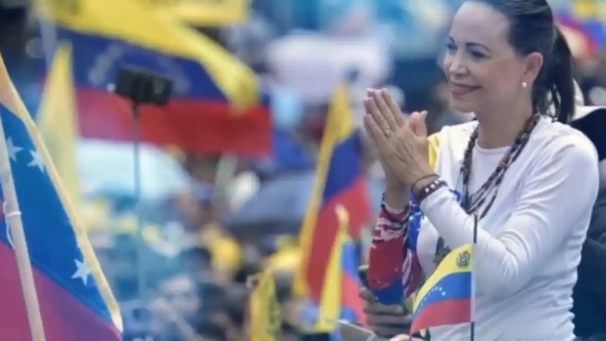 “EL FUTURO ESTÁ CERCA, DE LA MANO DE DIOS, vamos hasta el final”: el mensaje de María Corina este 12Oct