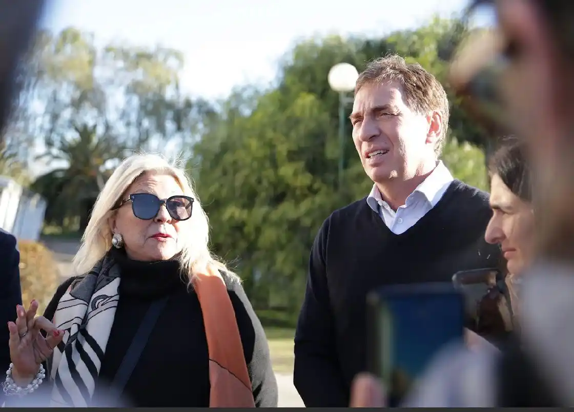 Fuerte apoyo de Carrió a Santilli: "Es el único que puede ganarle a Kicillof