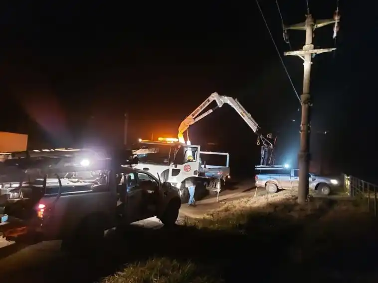 Balcarce: Vecino que podaba un árbol dejó a miles sin luz