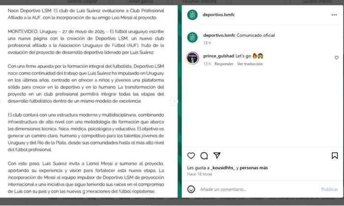 Comunicado
