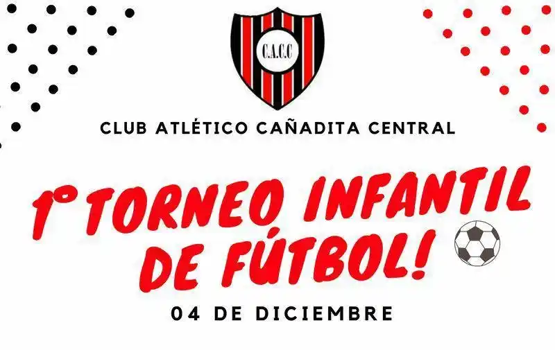 Cañadita realizará su primer torneo de fútbol infantil