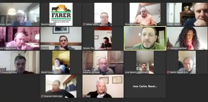 FARER: incendios, langostas y  denominación de origen de carnes entrerrianas, entre los temas abordados