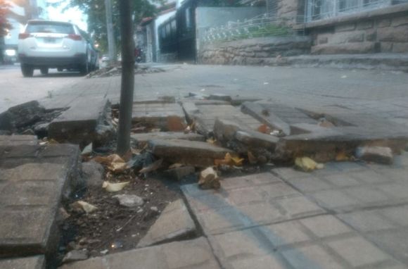 Las veredas bajo la lupa: 18 mil intimaciones en toda la ciudad