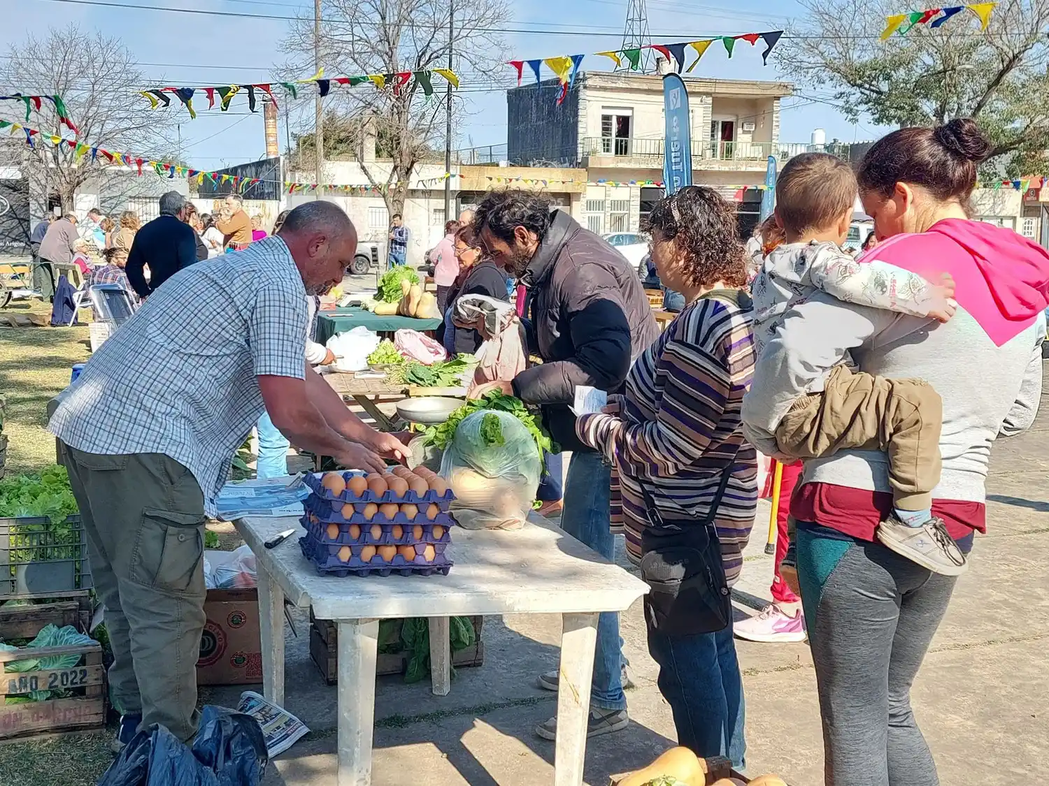 Federico Clua, uno de los históricos huerteros que forma parte de las ferias domingueras. Foto: Archivo