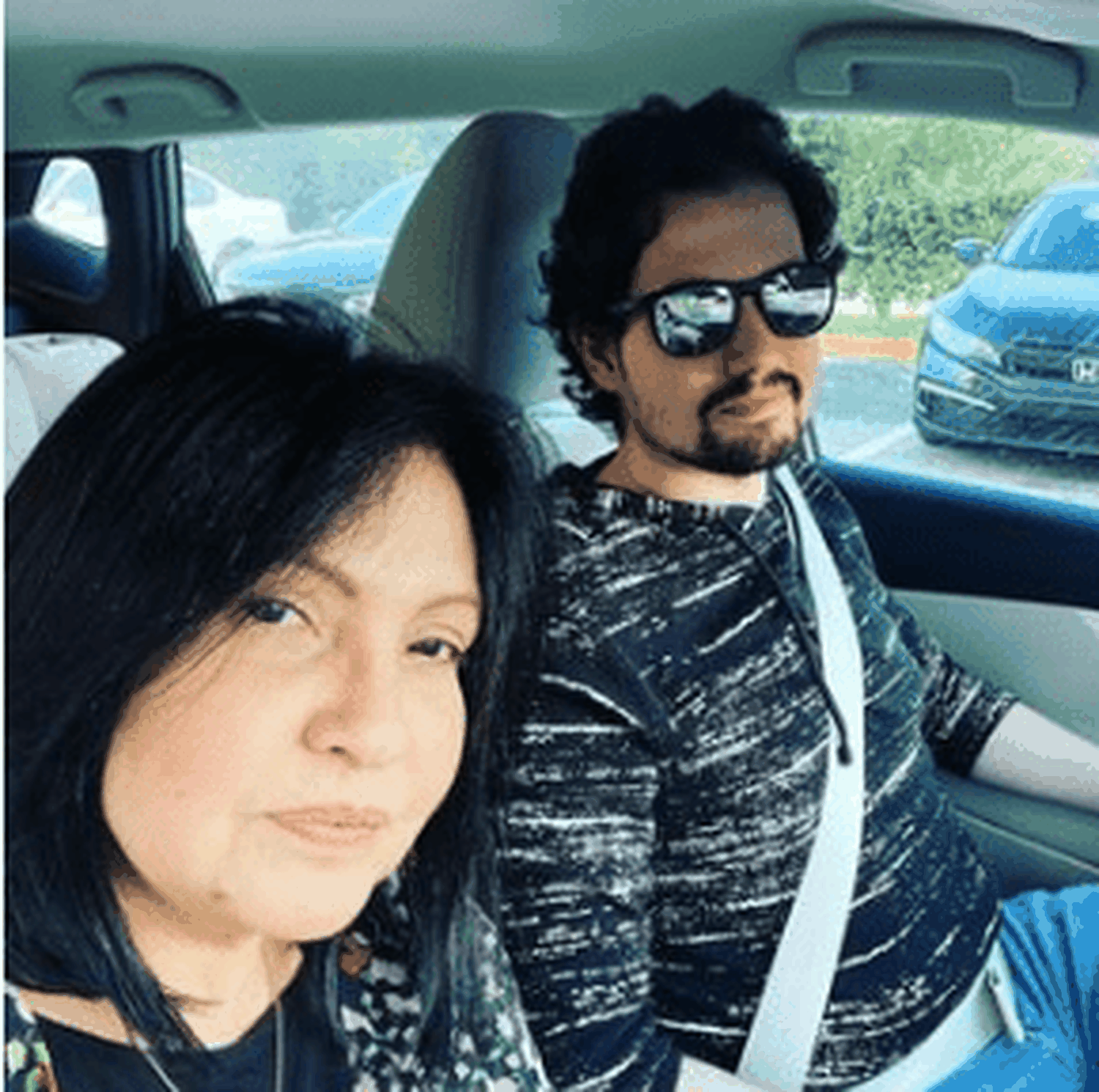 Beatriz Valdés y su hijo. Foto Instagram