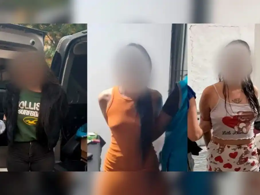 Viudas negras detenidas en Puerto Madero.