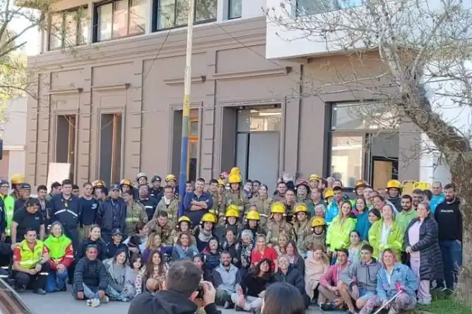 Áreas municipales participaron del simulacro organizado por los bomberos