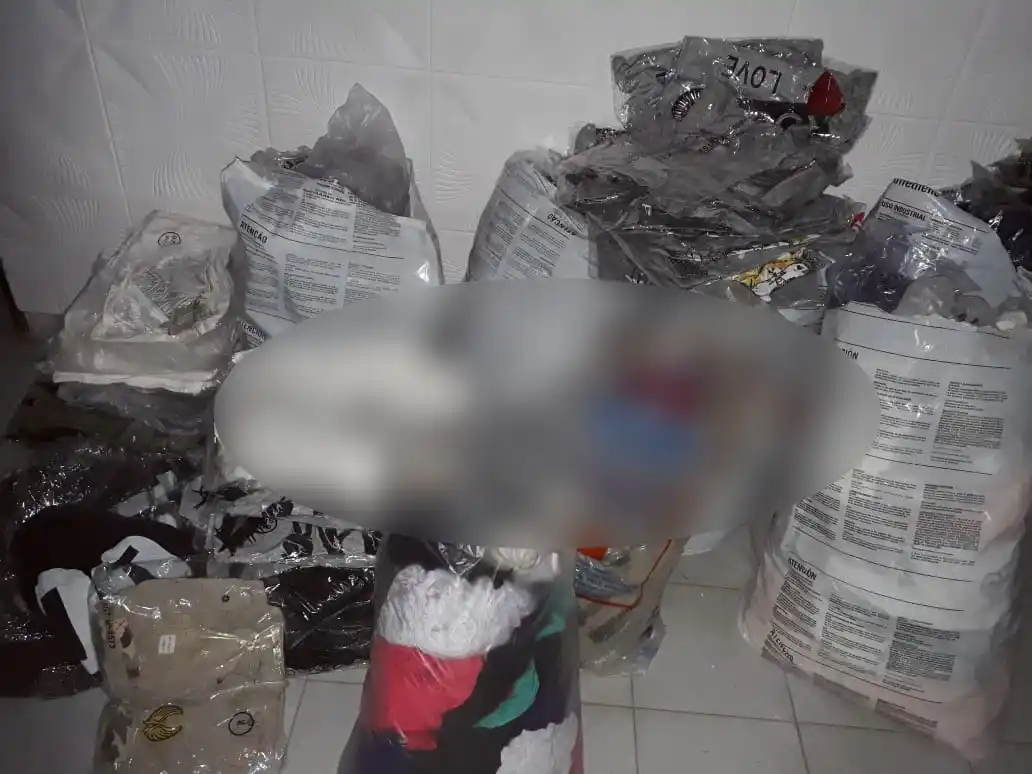 Recuperan prendas de vestir en un allanamiento realizado en Larroque