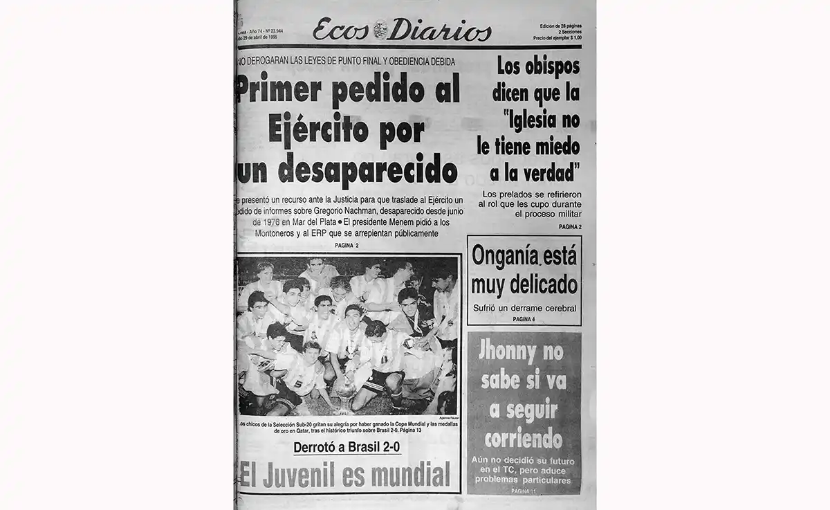 Sábado 29 de abril de 1995