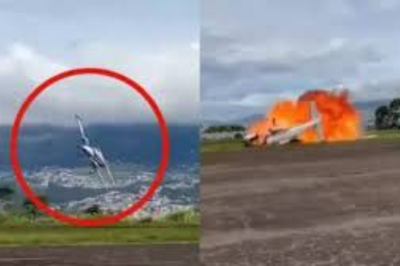 Tragedia en Venezuela: un piloto y copiloto murieron al estrellarse su avioneta