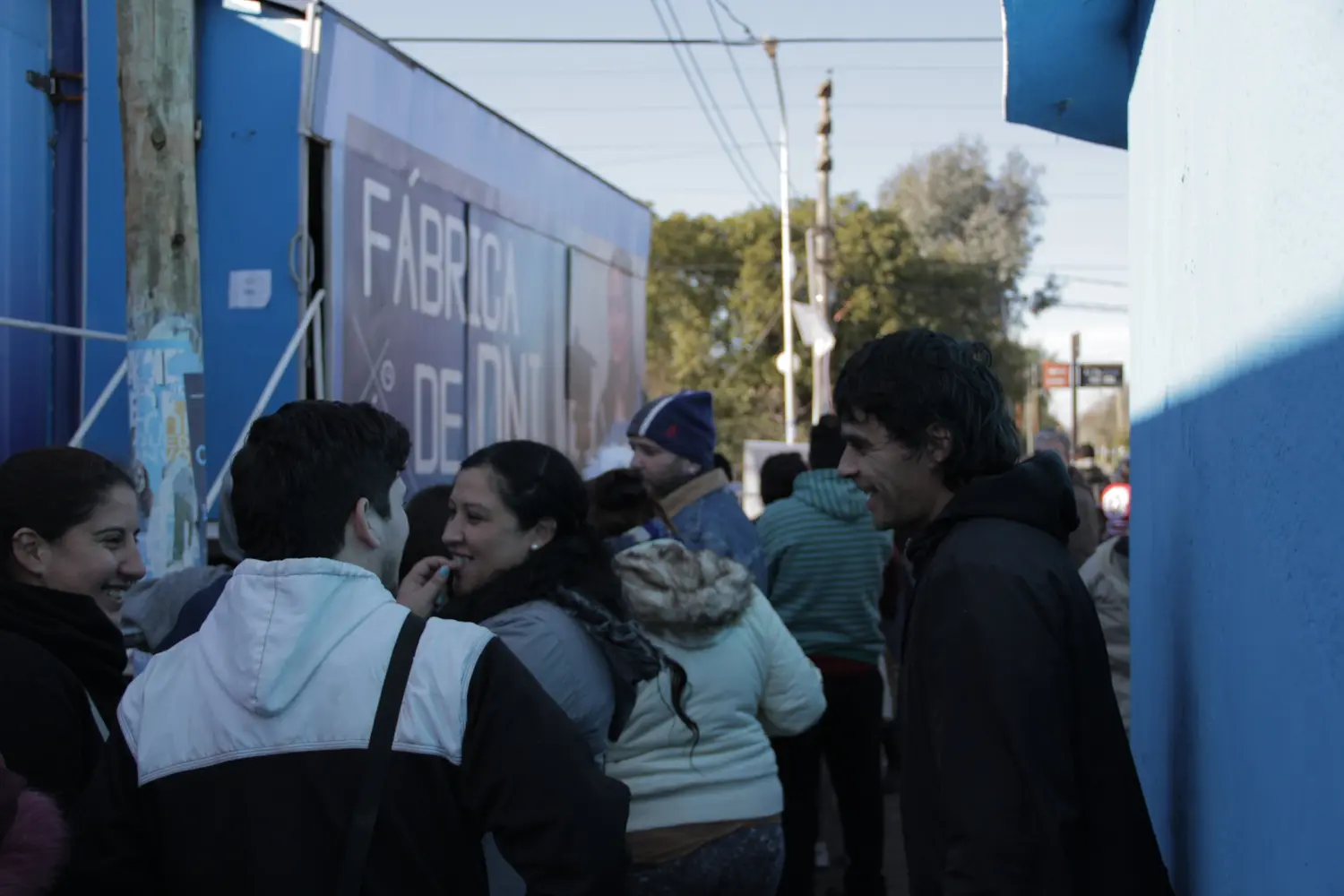 Operativo de documentación en San Vicente
